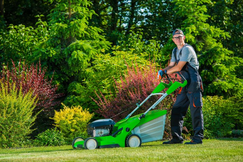spade mowing